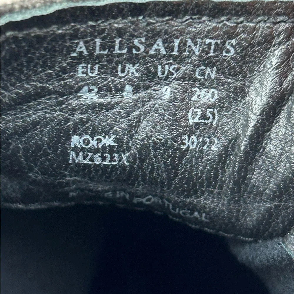 ALLSAINTS Mens Chelsea Boot Gray Men's 42 US 9